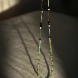 collier turquoises afghanes