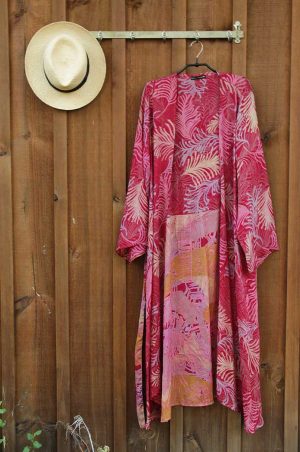 Kimono Soie Feather