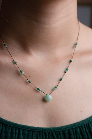 Collier DROP VERONA Amazonite