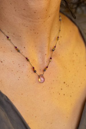 DROP CAPRI Ametrine necklace