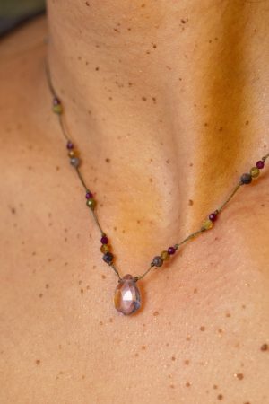 DROP CAPRI Ametrine necklace