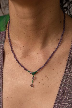 Necklace CLARA Amethyst