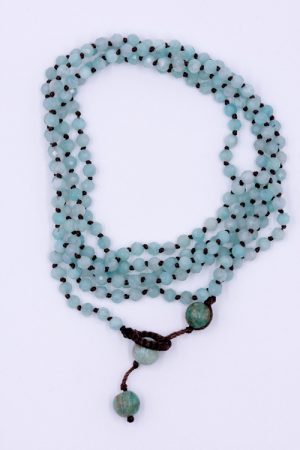 CLARA long necklace Amazonite