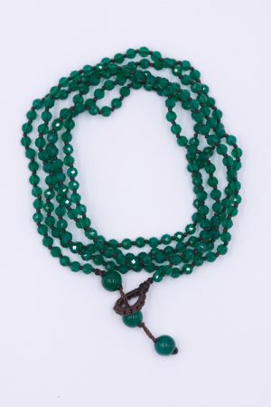 CLARA Necklace Onyx green