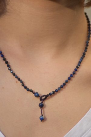 Ras de cou CLARA Lapis Lazuli