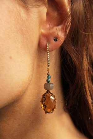 Boucles d'oreilles MINA SIENA