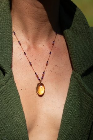 Petit Talisman PALOMA Citrine