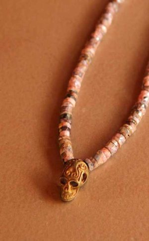 Collier VANITY Rhodochrosite