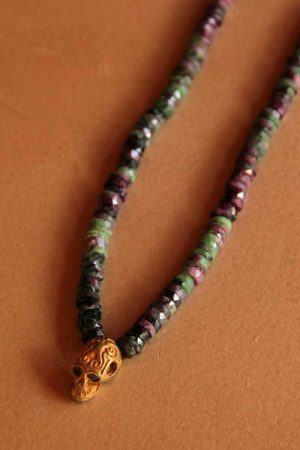 Collier VANITY Rubis zoïsite