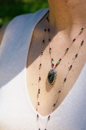 Petit Talisman rutile noir