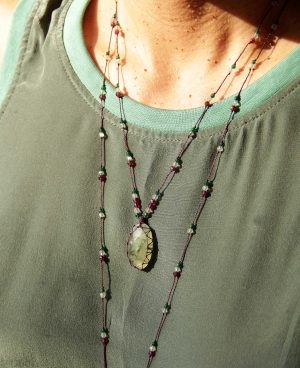 Petit Talisman BARA prehnite