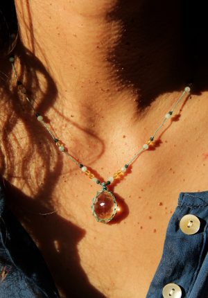 Petit Talisman LEA citrine