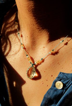 Petit Talisman LEA citrine