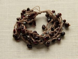 Bracelet Belem GRENAT