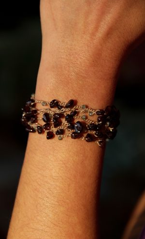 Bracelet Belem GRENAT